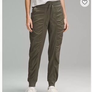 Lululemon Dance Studio Mid-Rise Olive Joggers